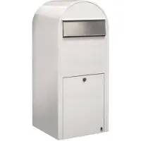 Bobi Briefkasten Jumbo 9016 i Weiß