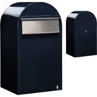 Bobi Briefkasten Grande B 5004 i Schwarz Blau
