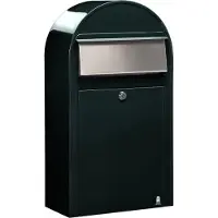 Bobi Briefkasten Grande S 6064 i Schwarz Grün