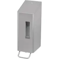 SanTRAL Seifenspender - 600 ml - Edelstahl - Wandspender