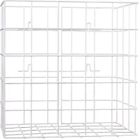 All Care MediQo-line Abfallkorb | Zink | weiß | 18 Liter
