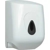 Plastiqline Center-Pull-Spender Midi PQMidiC Innenabrollung weiß