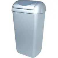 Plastiqline Abfallbehälter 23 Liter Swing PQSA23 Edelstahl-Optik