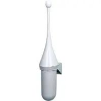 Plastiqline Toilettenbürstenhalter PQBrush weiß