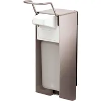 Mediqo-Line Desinfektionsspender - 500 ml - Seifenspender - Edelstahl