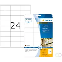 Herma Power-Etiketten Nr. 10905 auf DIN A4-Blättern, 600 Etiketten, 25 Bogen