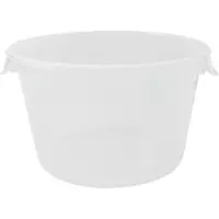Rubbermaid Runder Vorratsbehälter, 11 l, durchsichtig, Inhalt 6