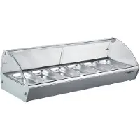 CombiSteel Wärmevitrine für 6x1/3GN Behälter