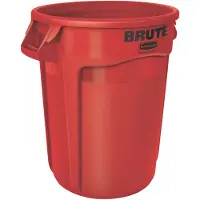 Rubbermaid Mehrzwecktonne rot 121l PE Außen-Ø560xH692mm - FG263200RED