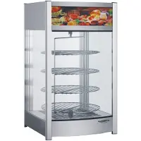 CombiSteel Rotierende Wärmevitrine 97l