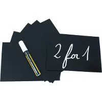 Securit TAG-A4-WT, Weiß, Block, Geruchlos, 1 Stück(e)