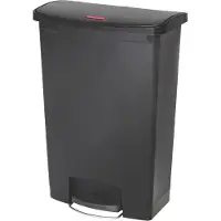 Rubbermaid 1883615, 87 l, Rechteckig, Harz, Schwarz, Terrasse, Kunststoff