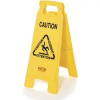 Rubbermaid Warnschild Rutschgefahr