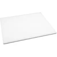 Hygiplas LDPE extra dickes Schneidebrett weiß 60x45x2cm