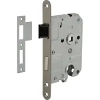 Intersteel Zylinder des Schlosskastens Domus Edelstahl 55mm