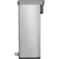 EKO - Cozy Treteimer 45 Liter - Stainless steel Plastic - Matt Edelstahl