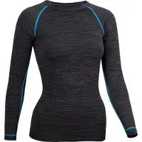 Avento Unterhemd Thermoshirt Superior Schwarz/AquaDamen-Größe 44