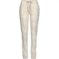 LASCANA Schlafhose in ecru-nougat | Gr.: 40-42