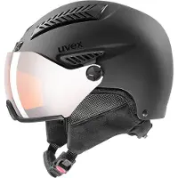 Uvex Skihelm Hlmt 600 Visor Black Mat-53 - 55 cm