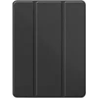 Just in Case Tri-Fold mit Stifthalter Apple iPad Pro 12,9 Zoll (2021) Bookcase Schwarz Tablethülle