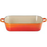 Le Creuset Bratreine ofenrot, Gusseisen, 6,6 Liter