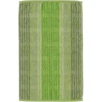 Cawö Gästehandtuch Cashmere Stripes Grün (6er Set)