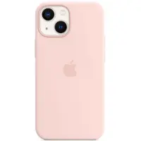 Apple Silikon Case mit MagSafe (iPhone 13 mini) Kalkrosa