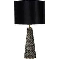 Lucide Tischlampe Extravaganza Velvet Schwarz
