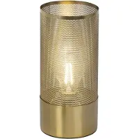 Brilliant Goldene Tischleuchte Gracian