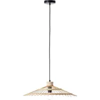 Brilliant Pirae Pendelleuchte 1flg schwarz/natur