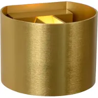 Lucide Abgerundeter Wandfleck Xio 2700K Gold