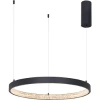 Lyora PRESTON LED Pendelleuchte Schwarz 35W Warmweiss 120x60cm dimmbar 9865160