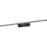 Nova Luce LIVIA LED Wandleuchte Schwarz 30W IP44 Warmweiss 96x14x6cm 9053302