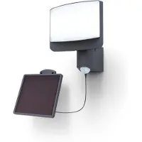 Lutec LED Solar Spot Sunshine in Anthrazit 11W 800lm IP54 mit Bewegungsmelder