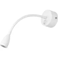 Nova Luce FLEX LED Wandleuchte Weiß 3W Warmweiss 30x7cm 9701611