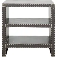 Safavieh Furniture | Beistelltisch Coline grau Holz 69x59x59.94 cm | NADUVI