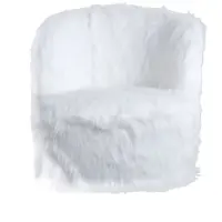 Kayoom Sessel "Kinderstuhl Nanny 225, bequemer Kindersessel", weiß, B:47cm H:45cm T:47cm, Kunstfell, Kieferholz, Sessel, Sessel, bequem, weiche Polsterung, flauschiger Bezug aus Kunstfell