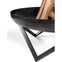 Cook King Feuerschale „SANTIAGO“ 100 cm - aus Naturstahl