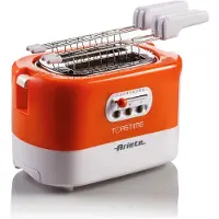 Ariete 0159/00, 2 Scheibe(n), Orange, Weiß, Tasten, Niveau, 700 W, 165 mm, 275 mm