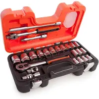 Bahco S240 Steckschlüsselsatz 24 Stück 1/2"