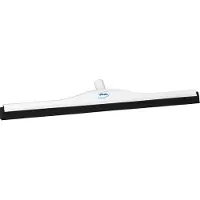 Vikan 7755-5 classic Bodenrakel 70 cm weiß, fester Hals, schwarze Kassette