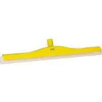 Vikan 7764-6 klassischer Bodenzieher 60 cm gelb, flexibler Hals, weiße Kassette