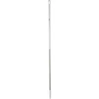 Vikan Hygiene 2939-5 Griff 150 cm, weiß, ergonomisch, Edelstahl, Ø 31 mm