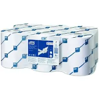 Tork HTR for elec disp 2Lgs Wit 144,3 mtr x 19,3 cm 6 Rollen