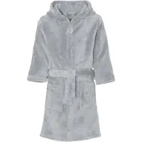 Playshoes bademantel Junior Polyester grau Größe 158/164