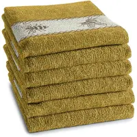 DDDDD Küchenhandtuch Bees Yellow (6er Set)