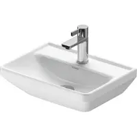 Duravit Handwaschbecken D-Neo 45x33,5cm, o. ÜL, m HLB, m HL, weiß