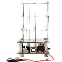 Whadda Löt- und Programmierbausatz, LED-3D-Würfel, 27 rote LEDs, 3 x 3 x 3