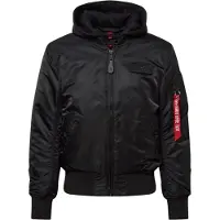 Alpha industries Bomberjacke Back Print 128113 Schwarz Regular Fit