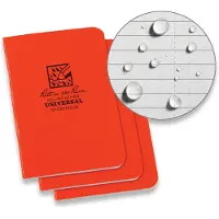 Rite in the rain Stapled Mini Notebook 3 Pack